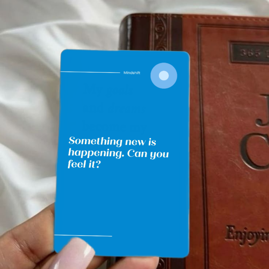 Wealthy life cards - 83 daily affirmation & action fueled card for display