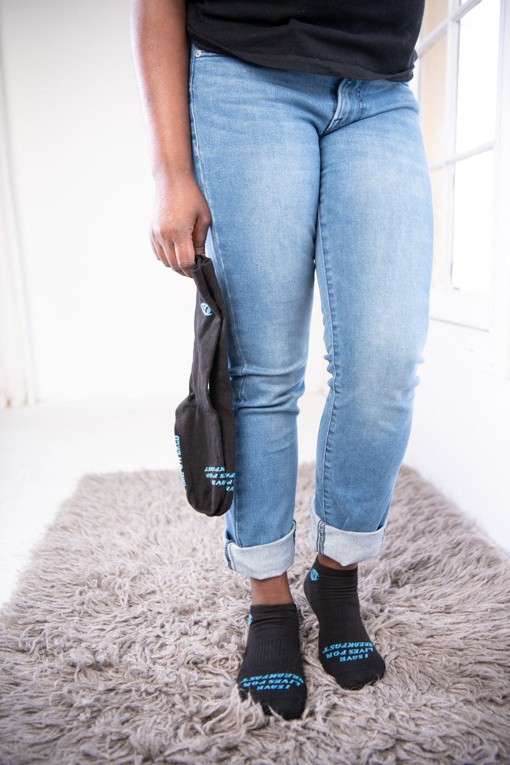 "I Save Lives for Breakfast" Socks