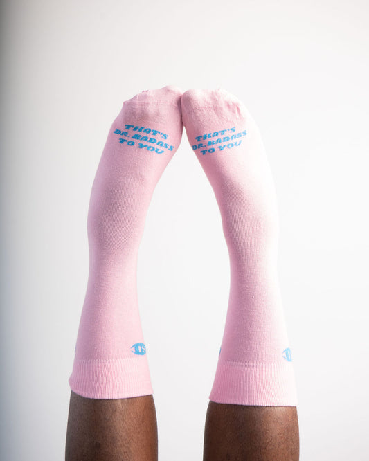 "That's Dr. Badass to You" socks (Crew)
